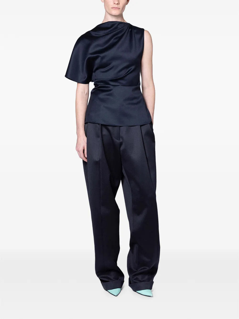 Roksanda Ines Pleated Trousers in Blue, view 2