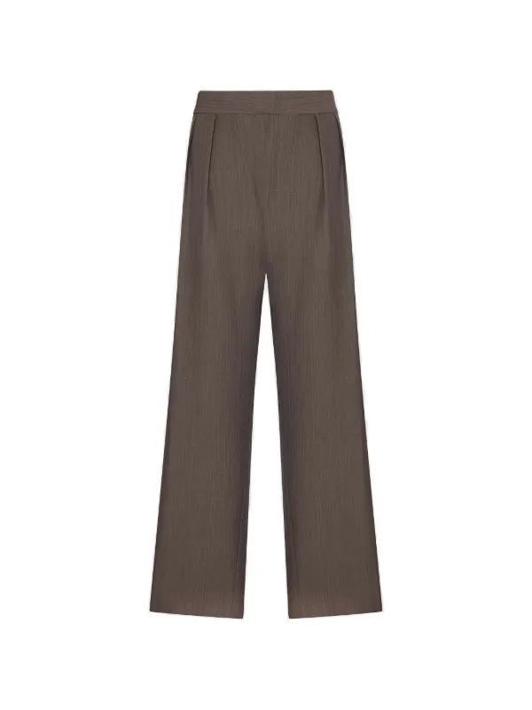 Roksanda Ines Pleated Trousers in Brown