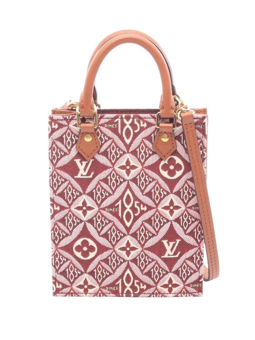 Louis Vuitton Pre-Owned 2020 Since 1854 Petit Sac Plat satchel - Rosso