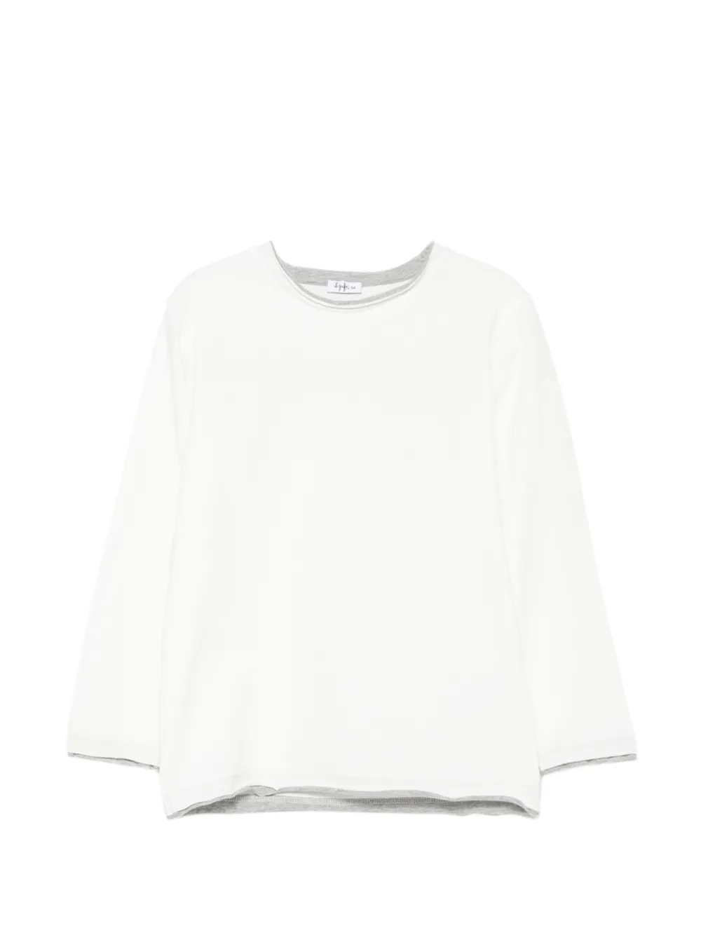 Il Gufo layered-detail long-sleeve T-shirt - Bianco