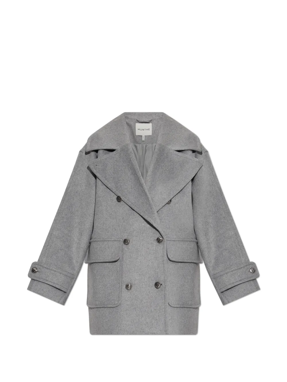 MUNTHE Vetch double-breasted coat