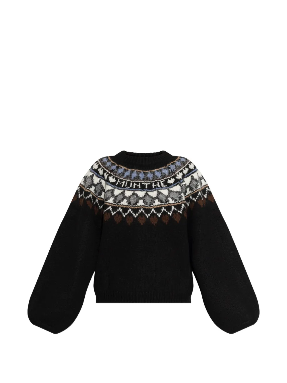 MUNTHE Vaffie sequin-embellished sweater