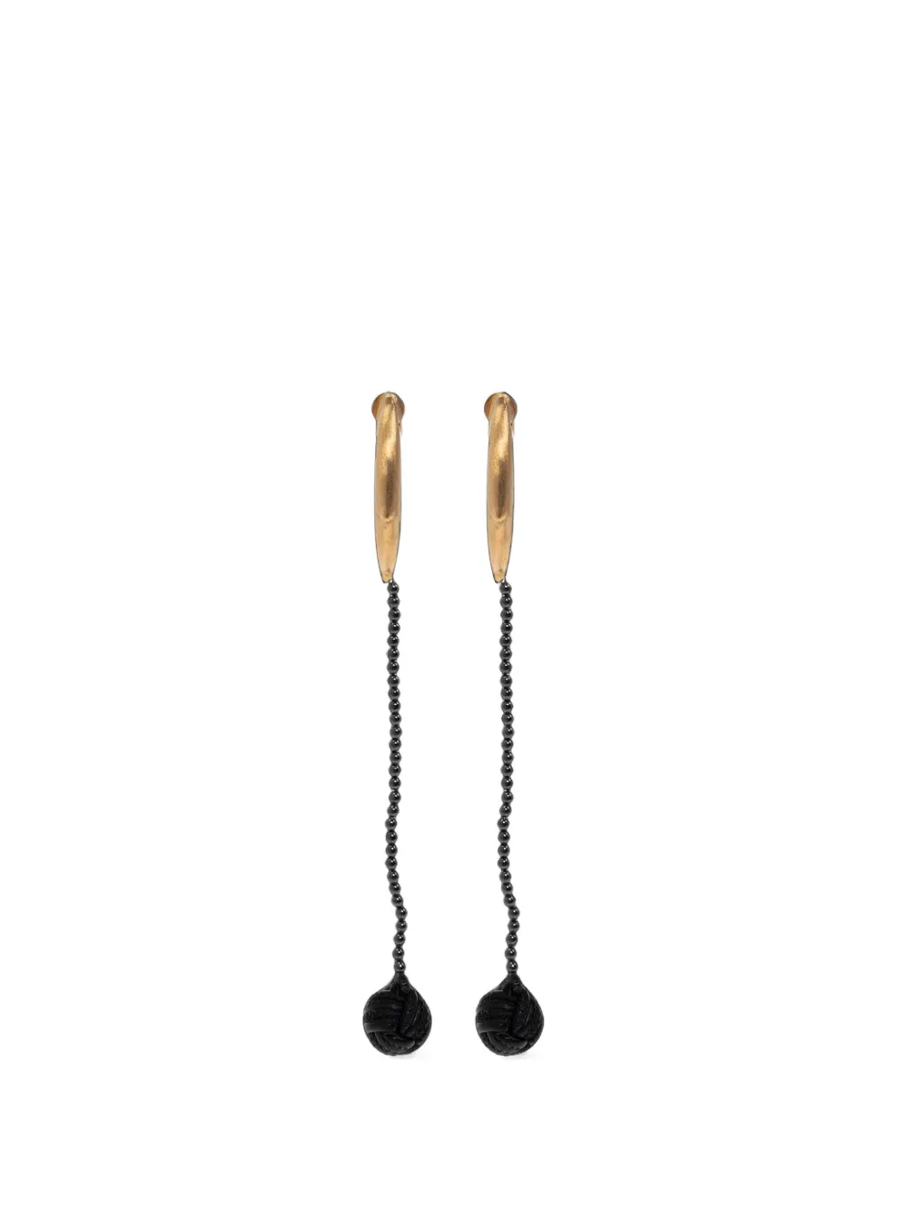 Jacquemus The Poissons-Lunes Moonfish earrings - Oro