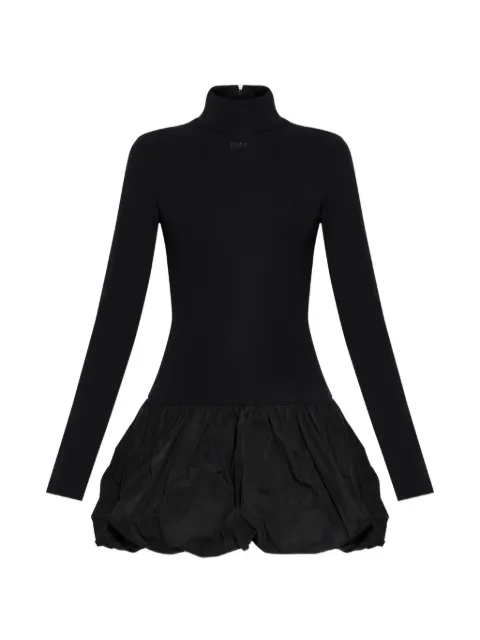 Off-White flared-skirt mini dress