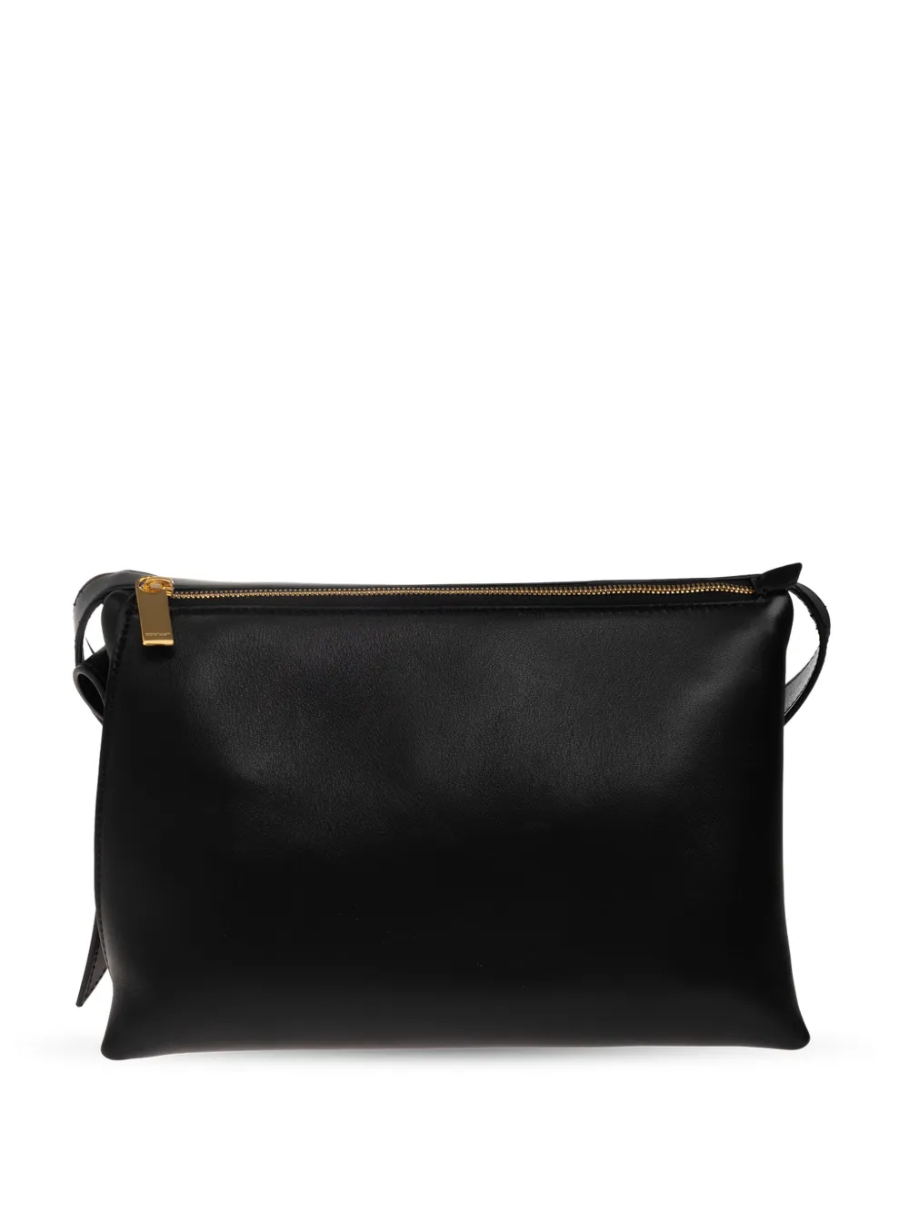 Off-White Sandbag 404 leren schoudertas Zwart