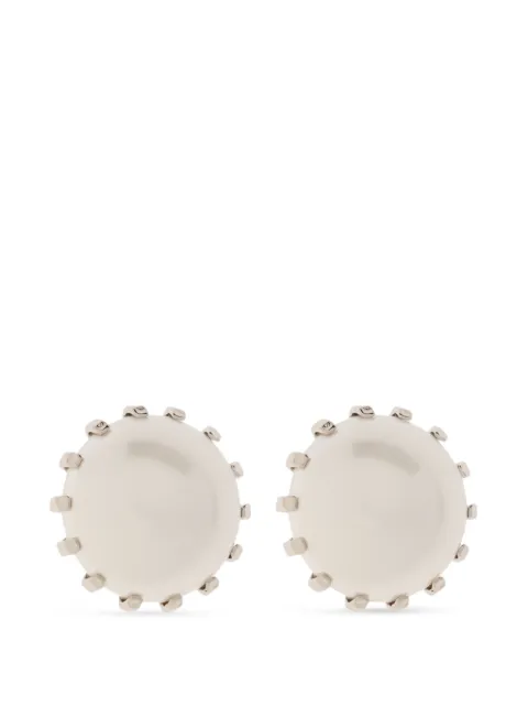 Marni aretes con detalles de cristal