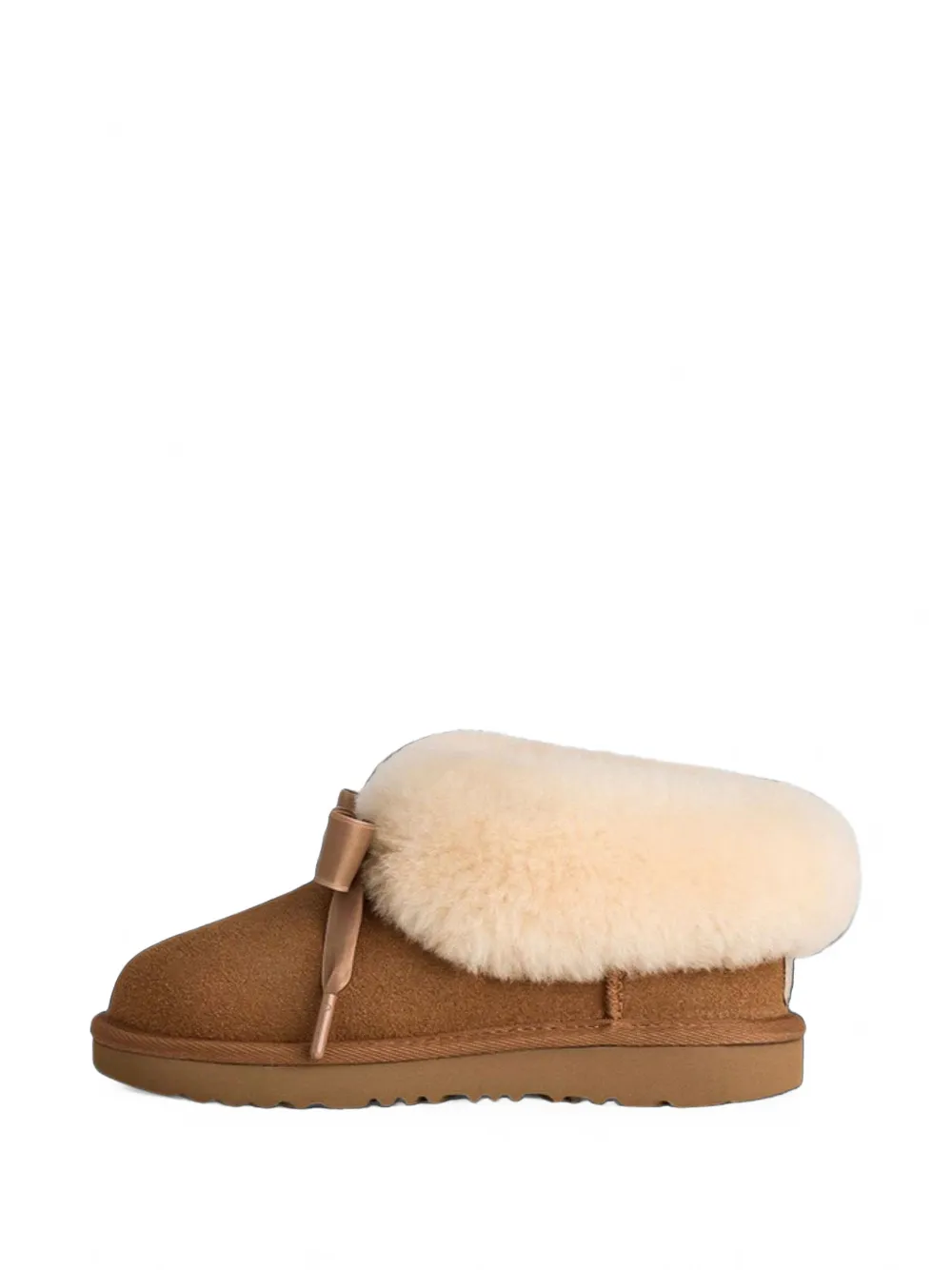 UGG Kids Bailey bow-detail ankle boots - Marrone
