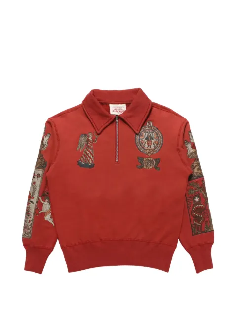 Samuel Zelig Folk quarter-zip sweatshirt 
