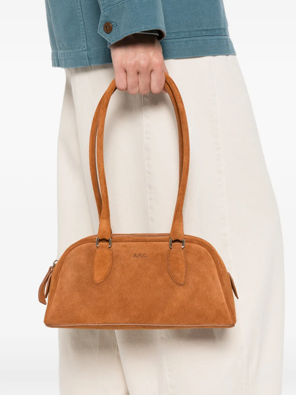 A.P.C. Paloma schoudertas Bruin