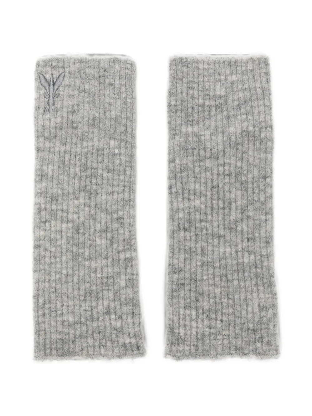 Patrizia Pepe ribbed-knit gloves · One Size