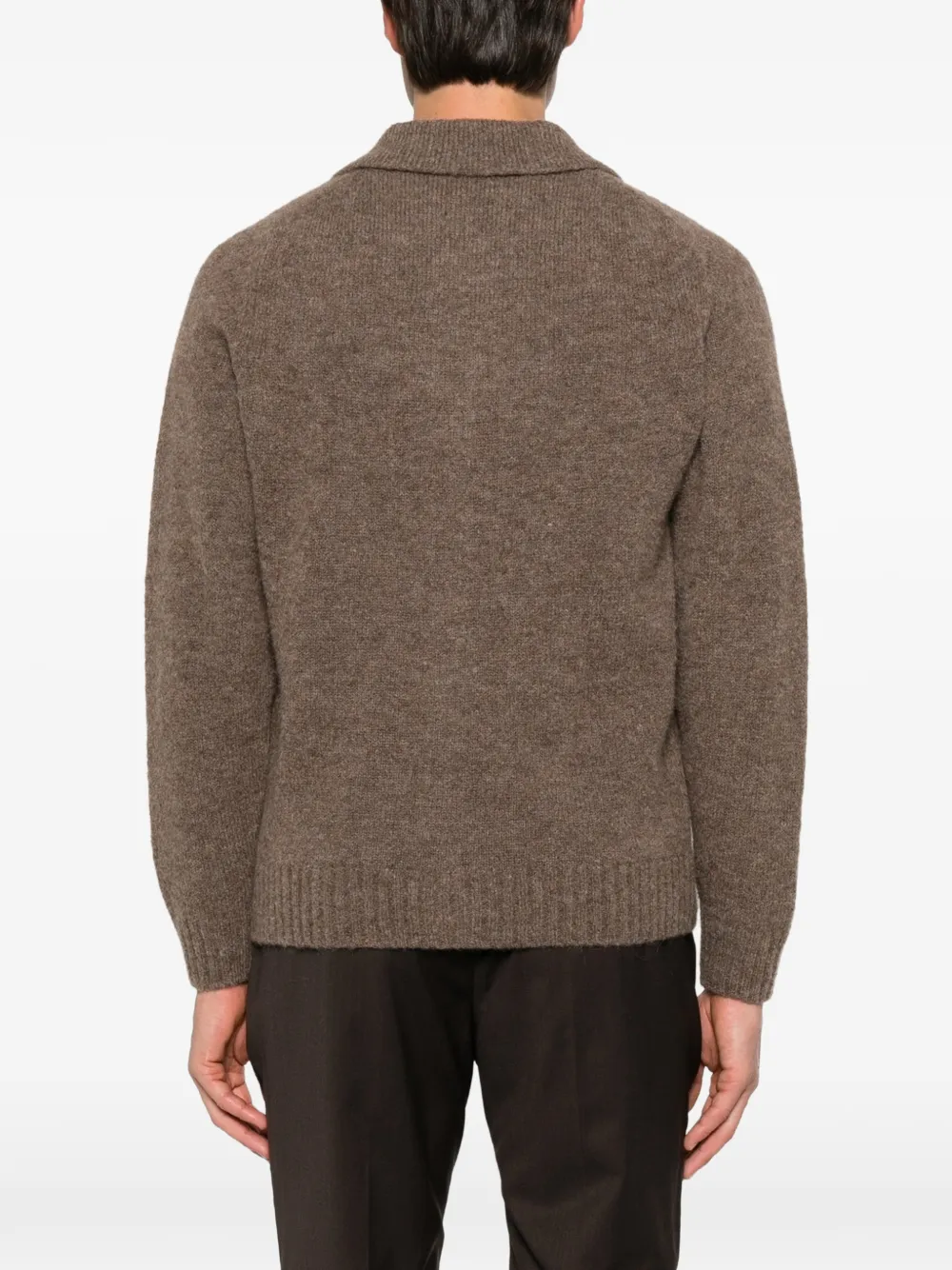 Filippo De Laurentiis button-fastening cardigan Bruin