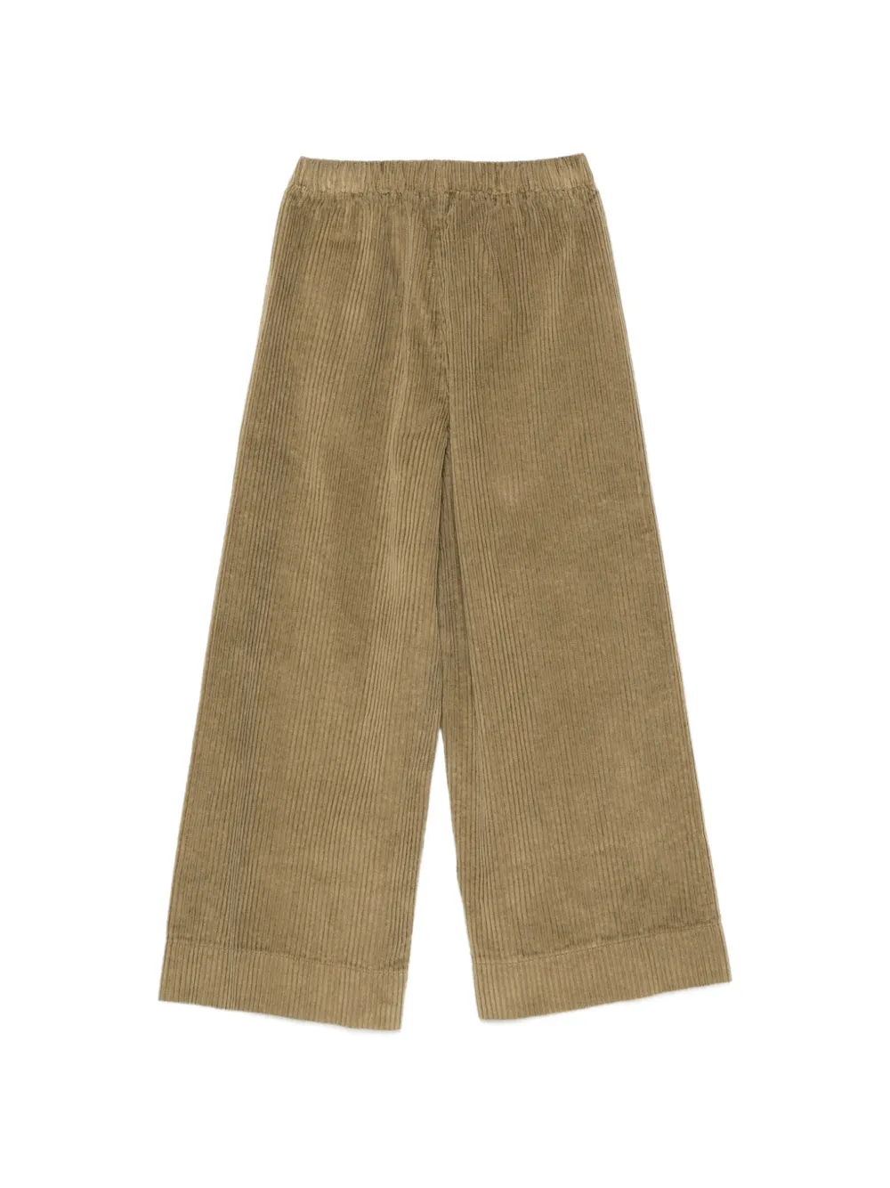 Il Gufo corduroy elasticated-waist trousers Beige
