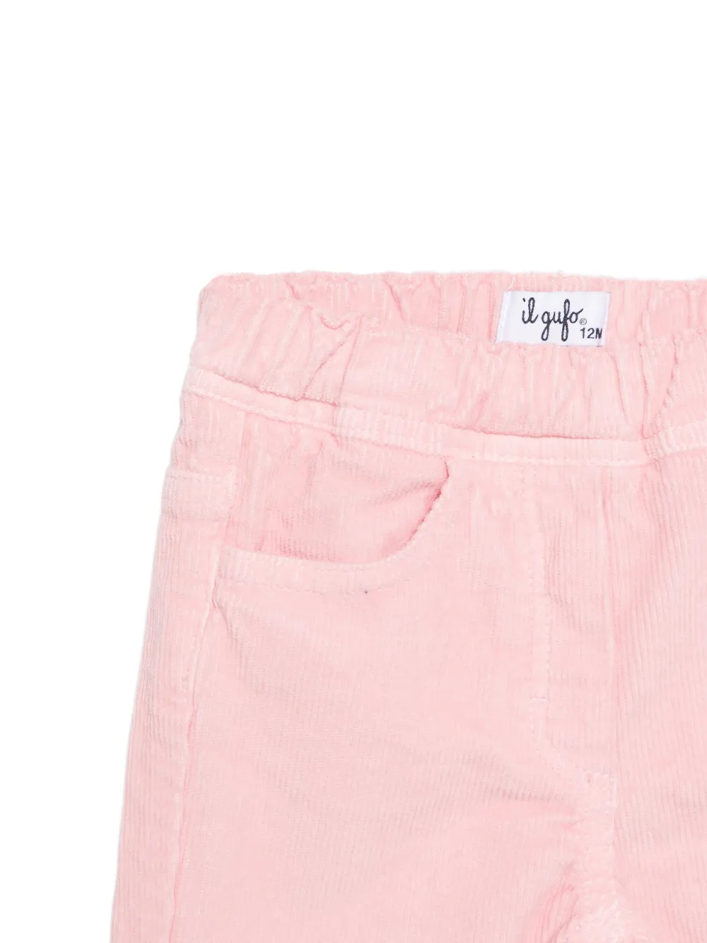 Il Gufo Ribfluwelen broek Roze
