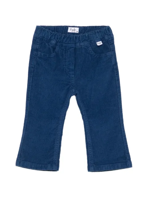 Il Gufo corduroy-effect trousers