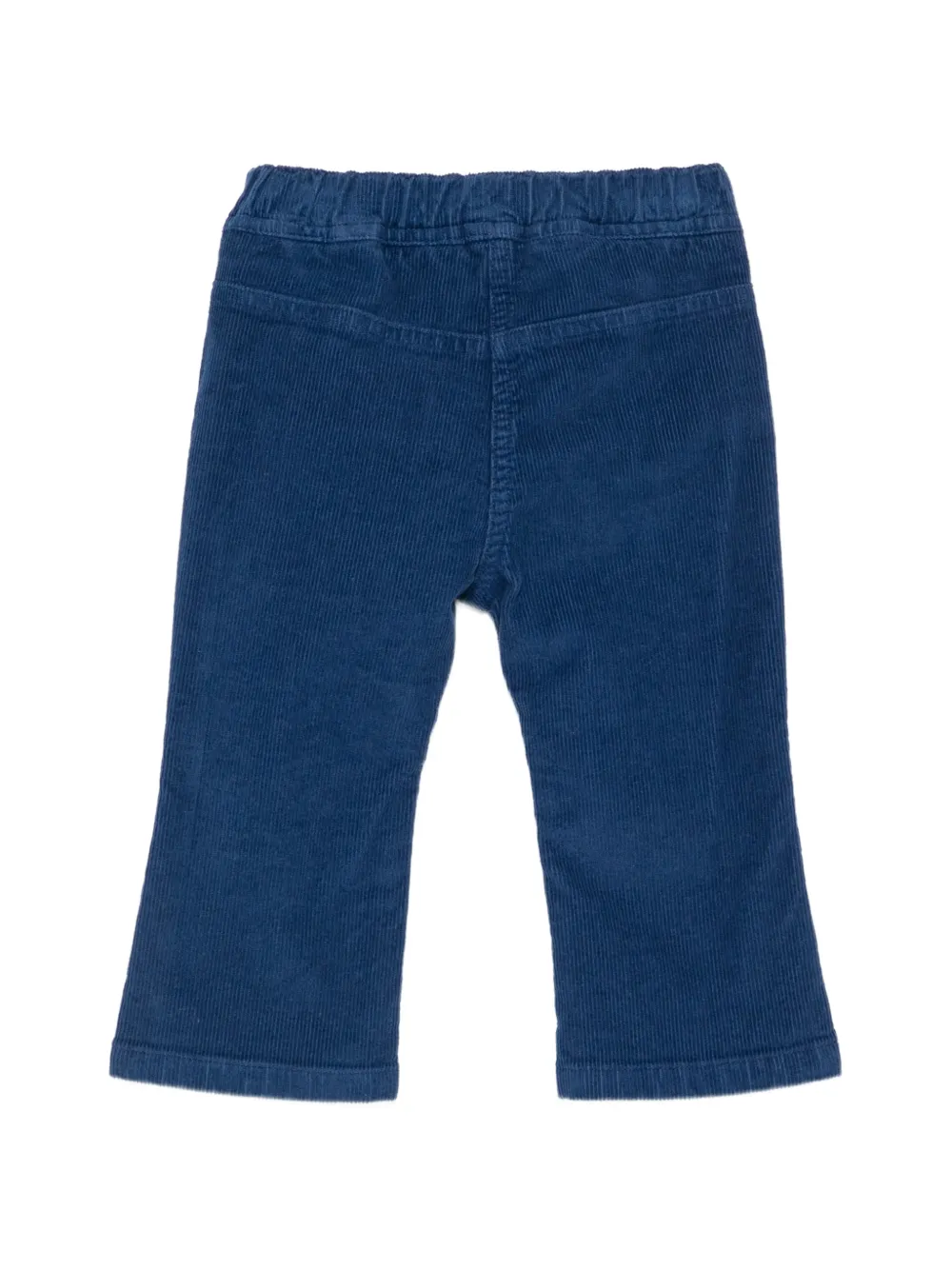 Il Gufo corduroy-effect trousers Blauw