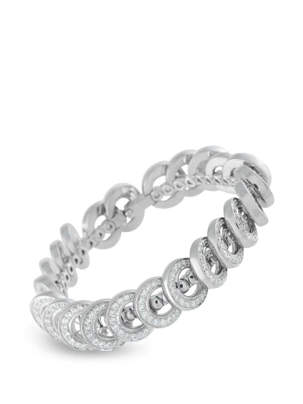 Cartier 2001 Infiniti Armband mit Diamant - Silber