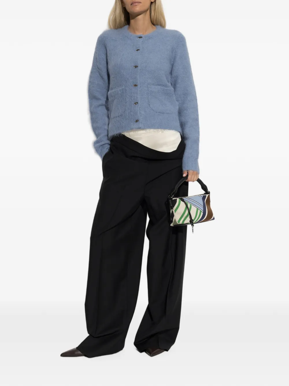 MUNTHE Vovilla vest Blauw