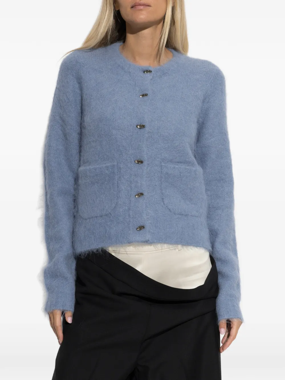 MUNTHE Vovilla vest Blauw