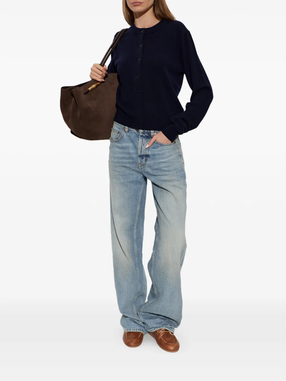Gestuz Gzmanzi wool cardigan Blauw