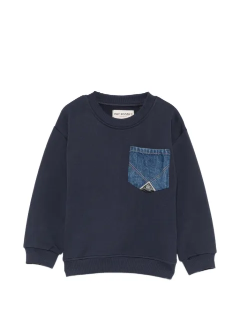 Roy Rogers Kids denim-pocket sweater