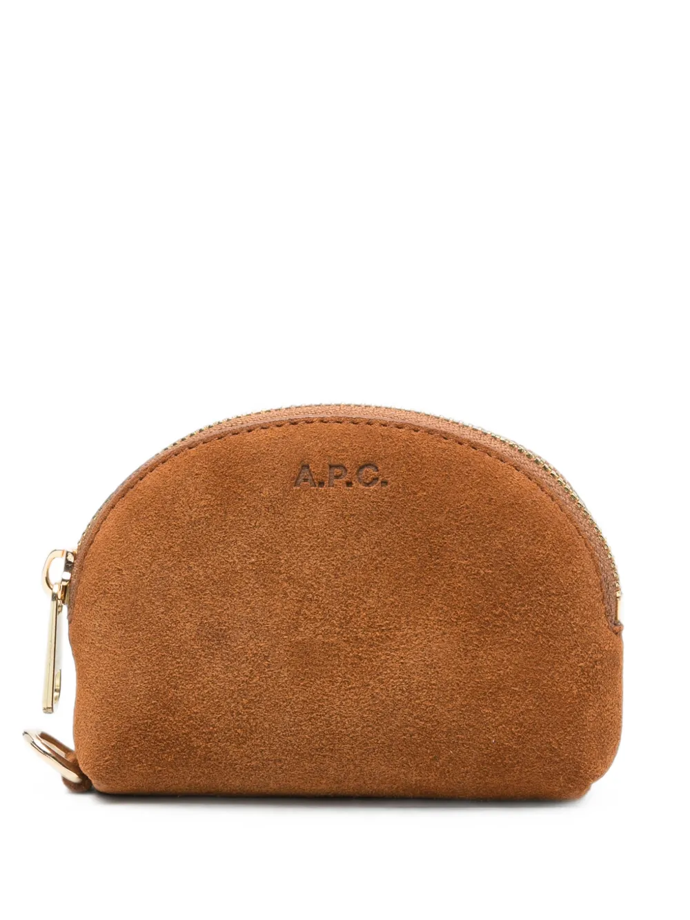 A.P.C. suede wallet · One Size