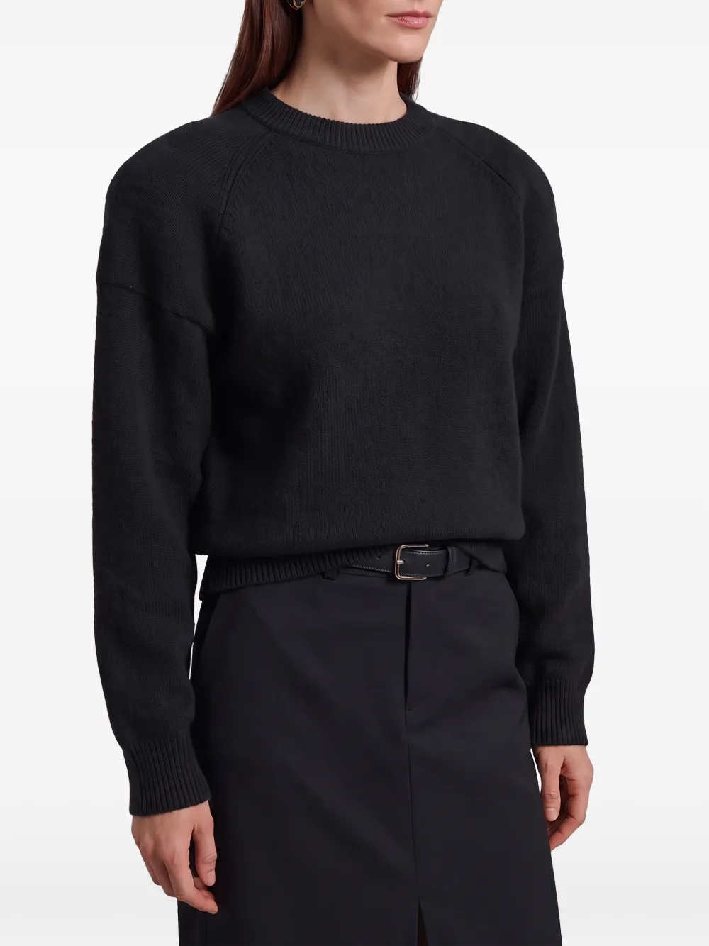 The Frankie Shop Lina sweater Zwart