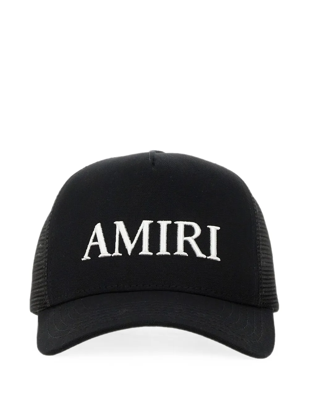 AMIRI logo-embroidered mesh-panel cap - Nero
