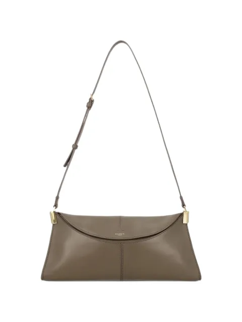 Balmain 64-83 Medium logo-print leather shoulder bag