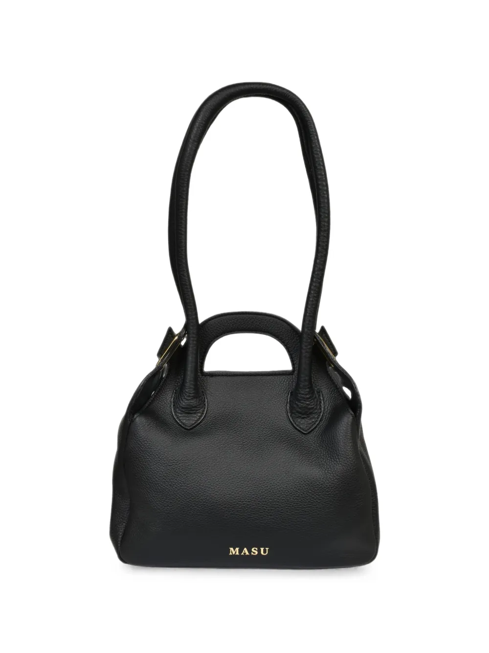 MASU leather shoulder bag - Nero