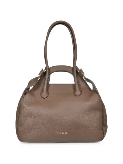MASU Truffe logo-print shoulder bag