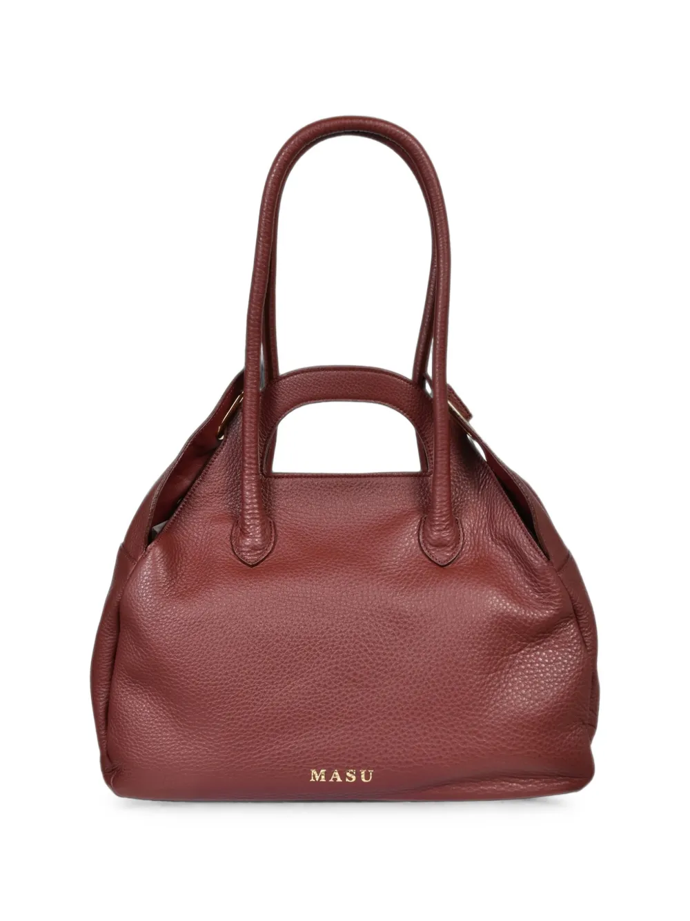 MASU leather shoulder bag - Rosso