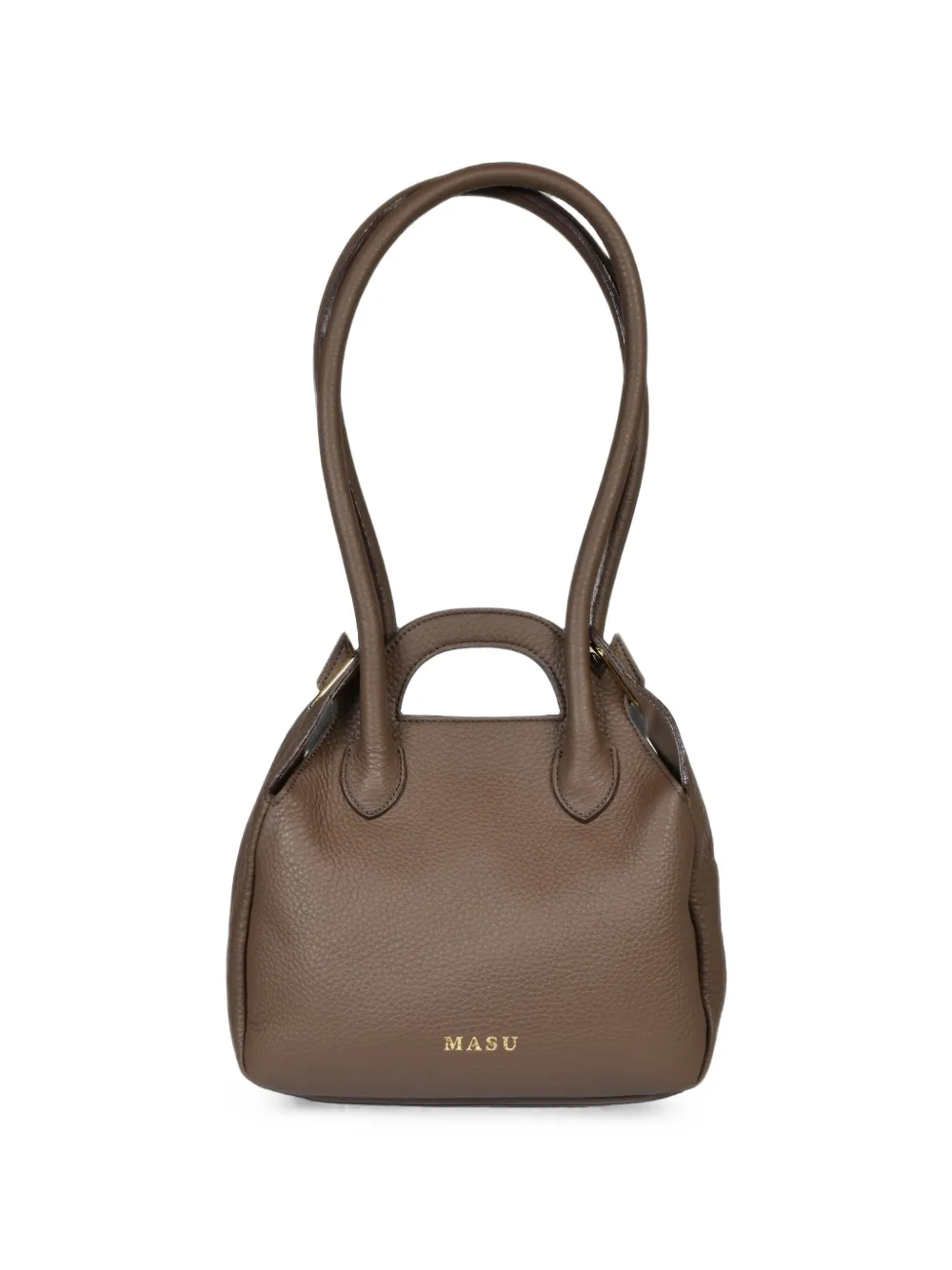 MASU leather shoulder bag - Marrone