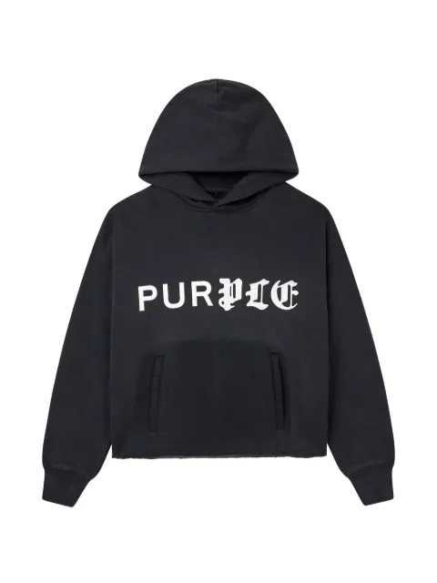 Purple Brand hoodie con logo estampado