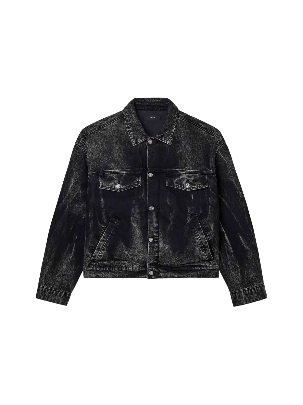 Purple Brand Denim jack Zwart