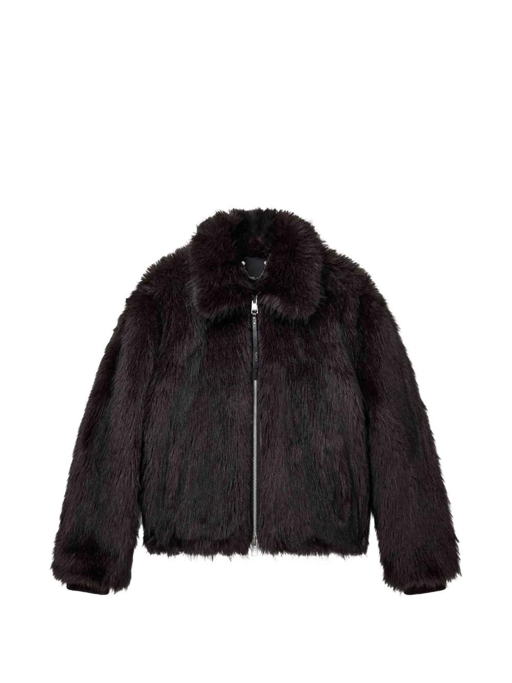 Purple Brand faux-fur jacket - Marrone