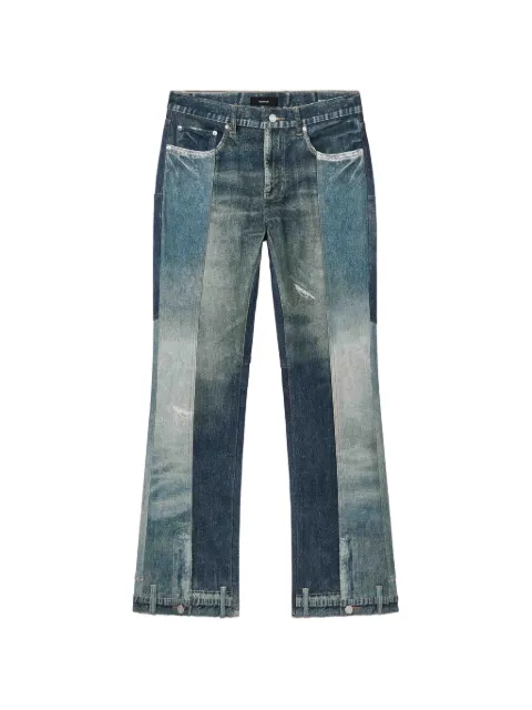 Purple Brand Upside Down flared jeans