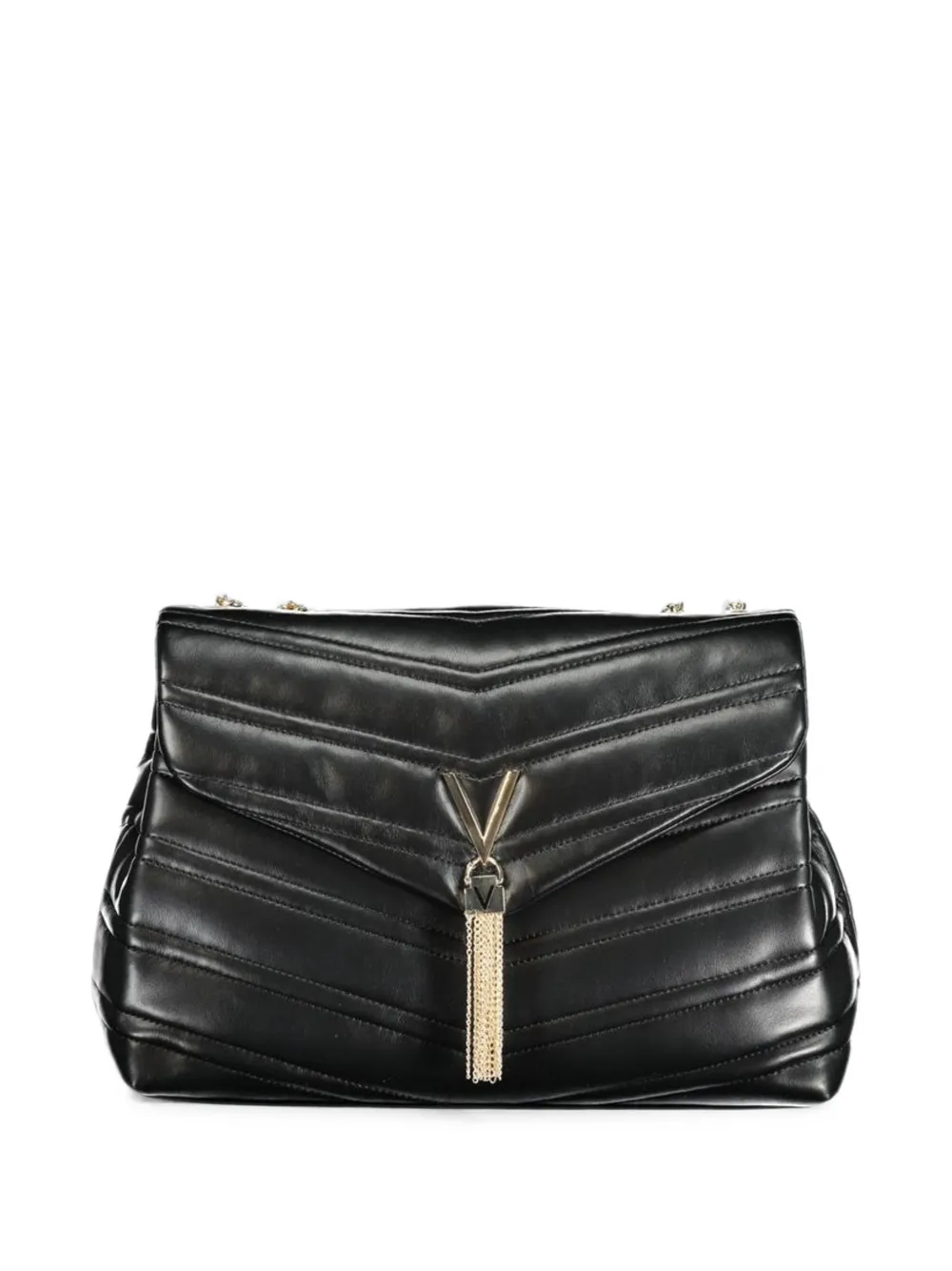 MARIO VALENTINO quilted leather shoulder bag