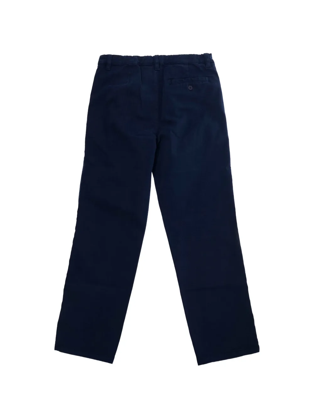 Il Gufo pleated straight-leg trousers Blauw