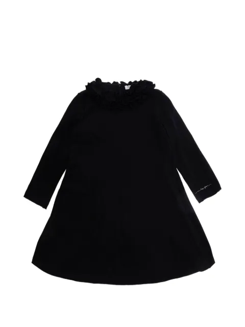 Il Gufo ruffled long-sleeve dress