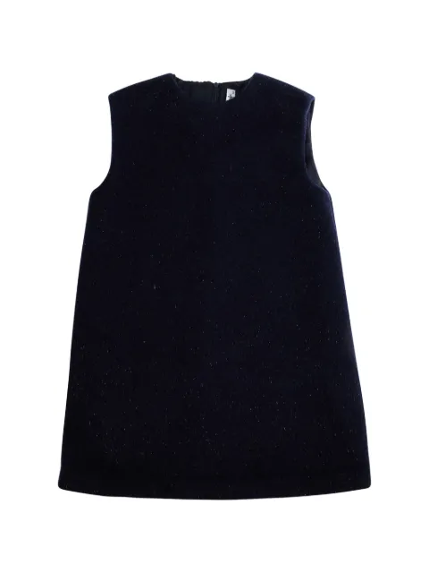 Il Gufo wool-blend pinafore dress