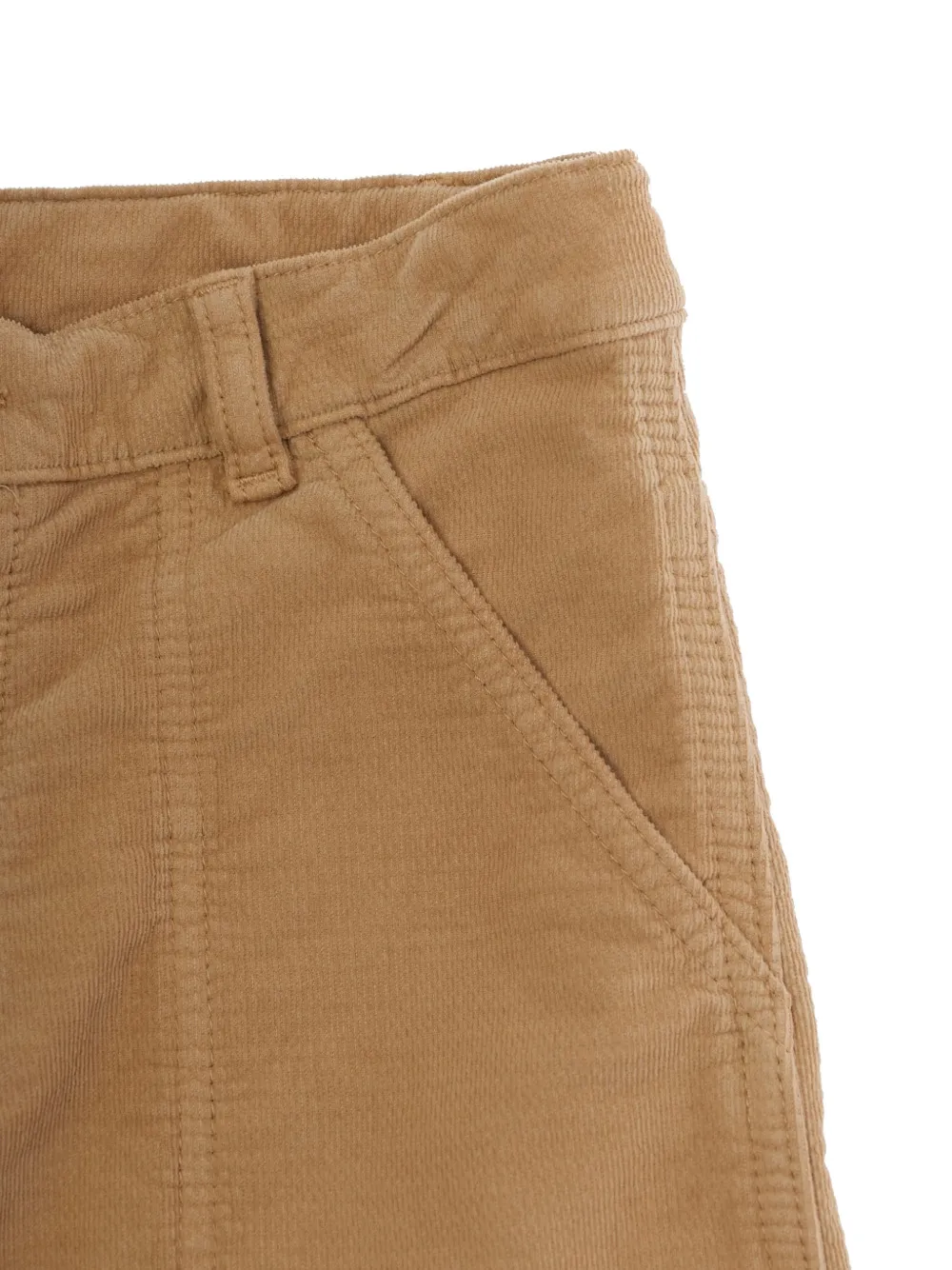 Il Gufo Ribfluwelen broek Beige