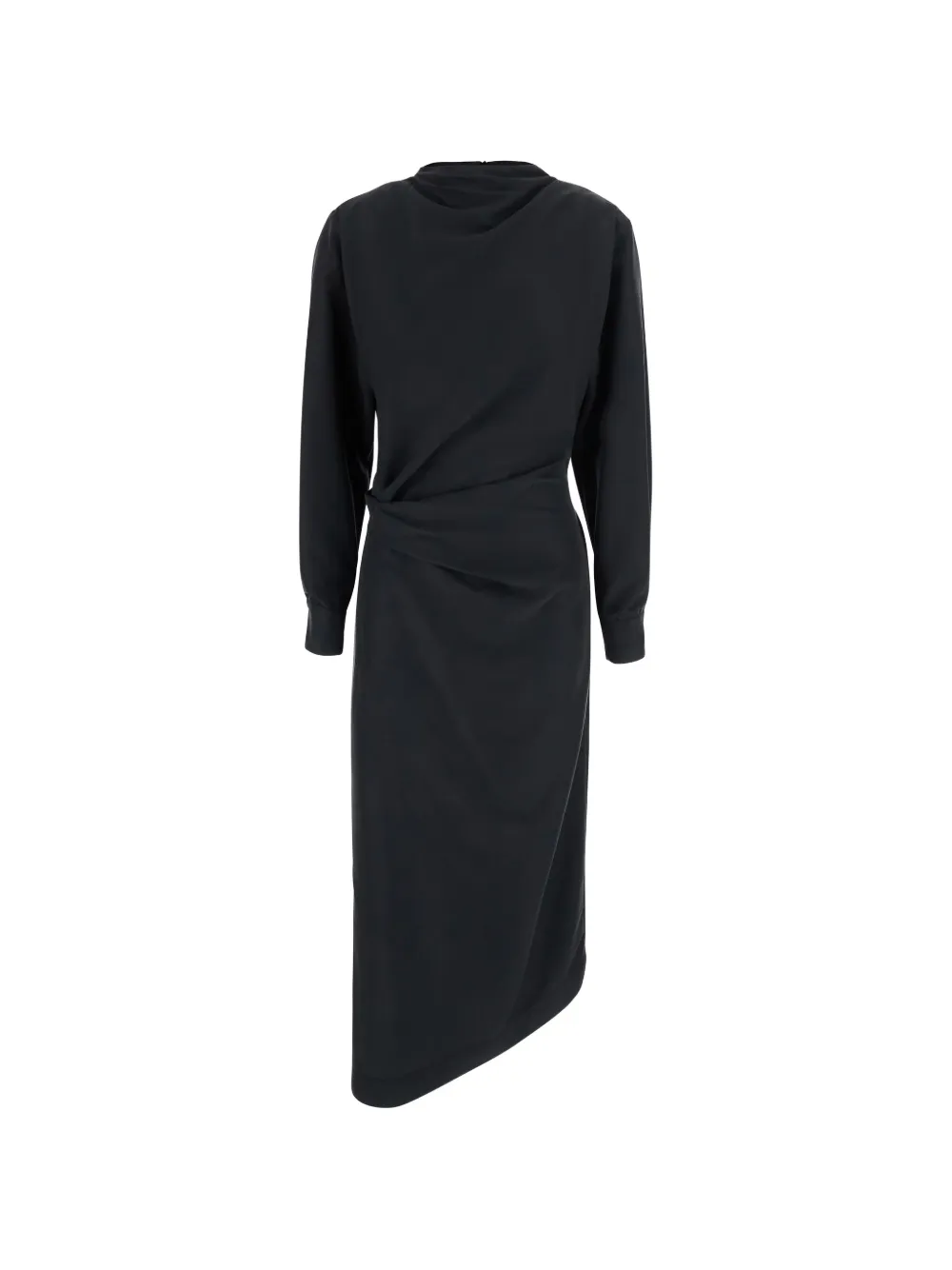 RAME twist-detail asymmetric dress