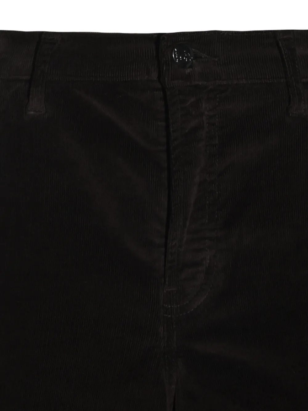LOIS JEANS Ribfluwelen broek met wijde pijpen Bruin