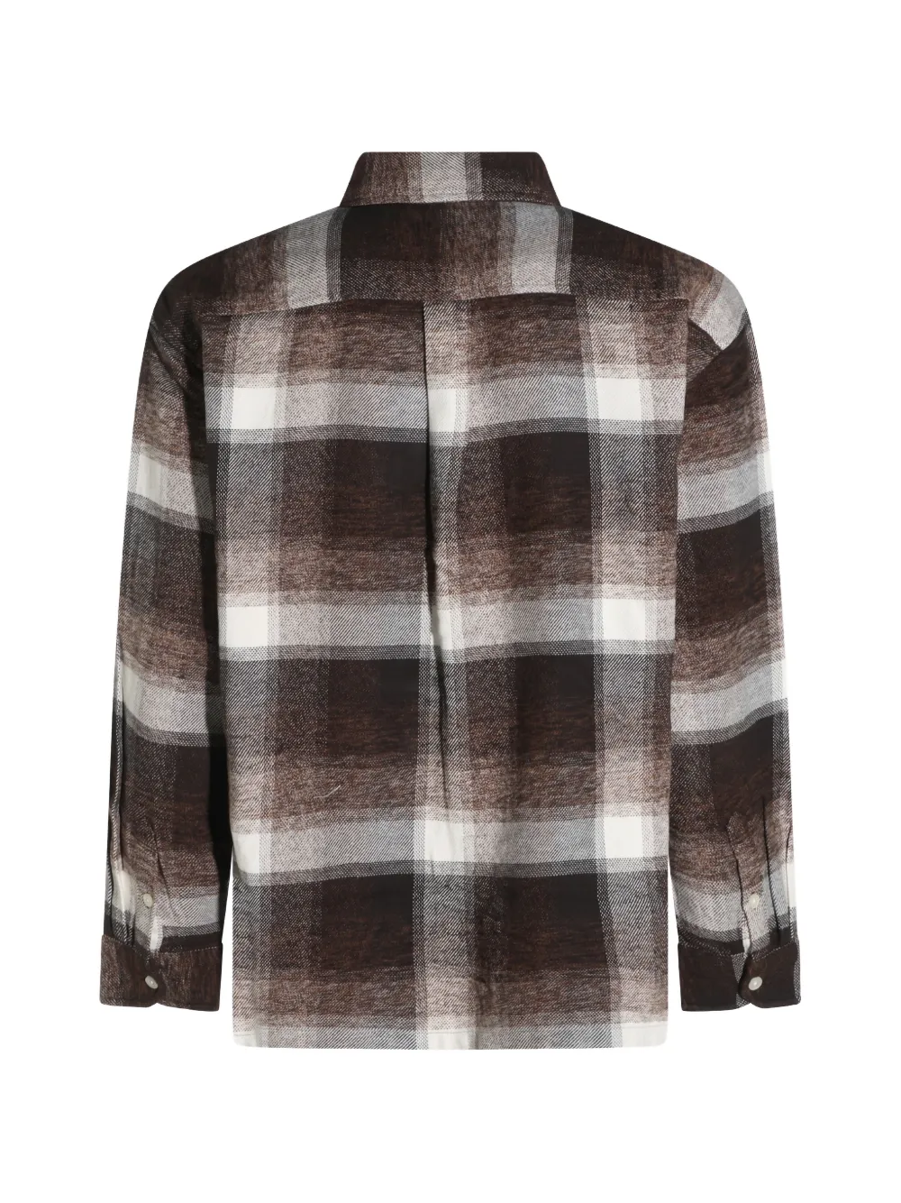 Carhartt WIP Esterson check-print cotton shirt Bruin