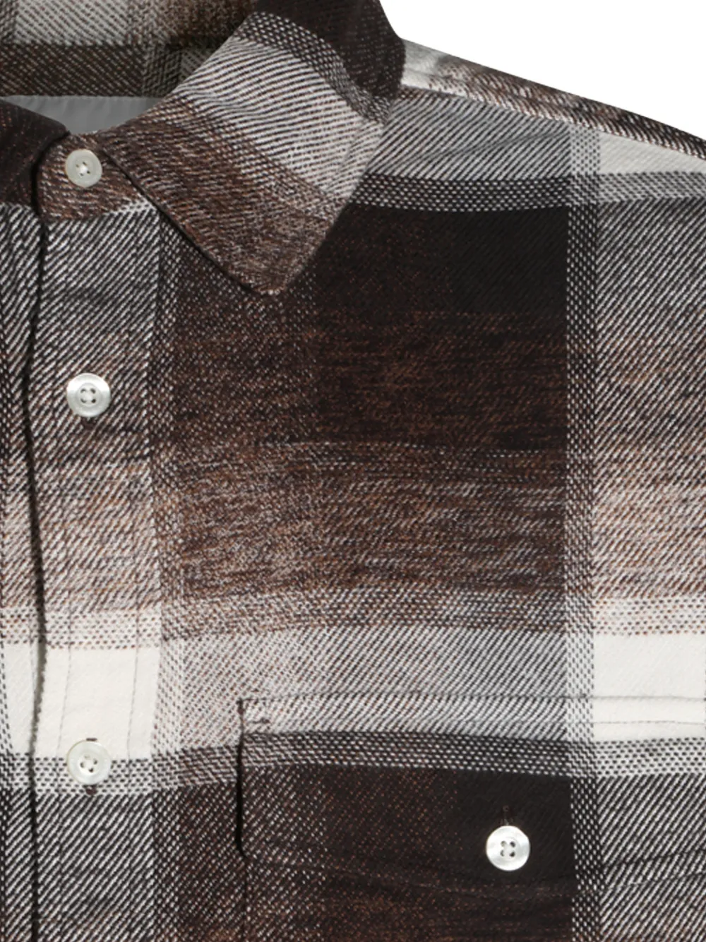 Carhartt WIP Esterson check-print cotton shirt Bruin