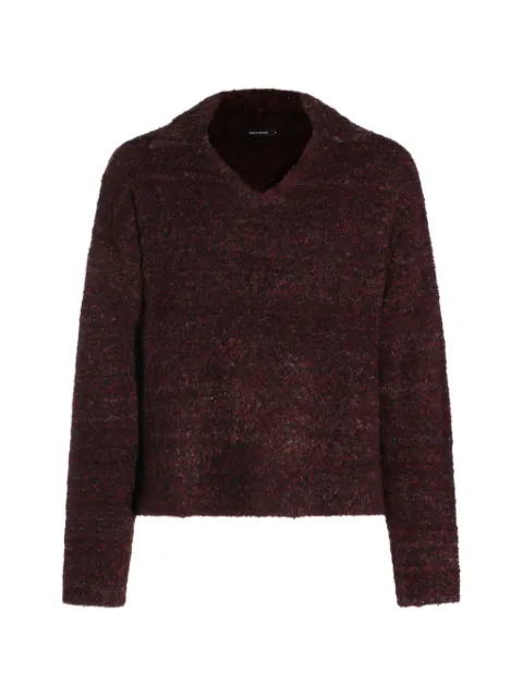 Daily Paper bouclé V-neck sweater