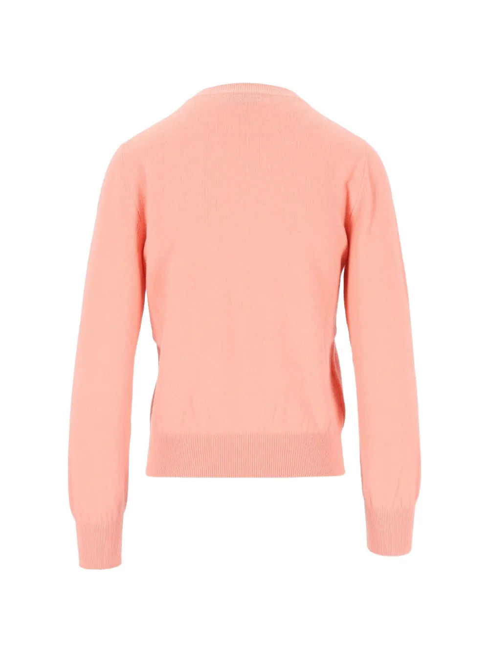 Miu Wollen vest met V-hals Roze