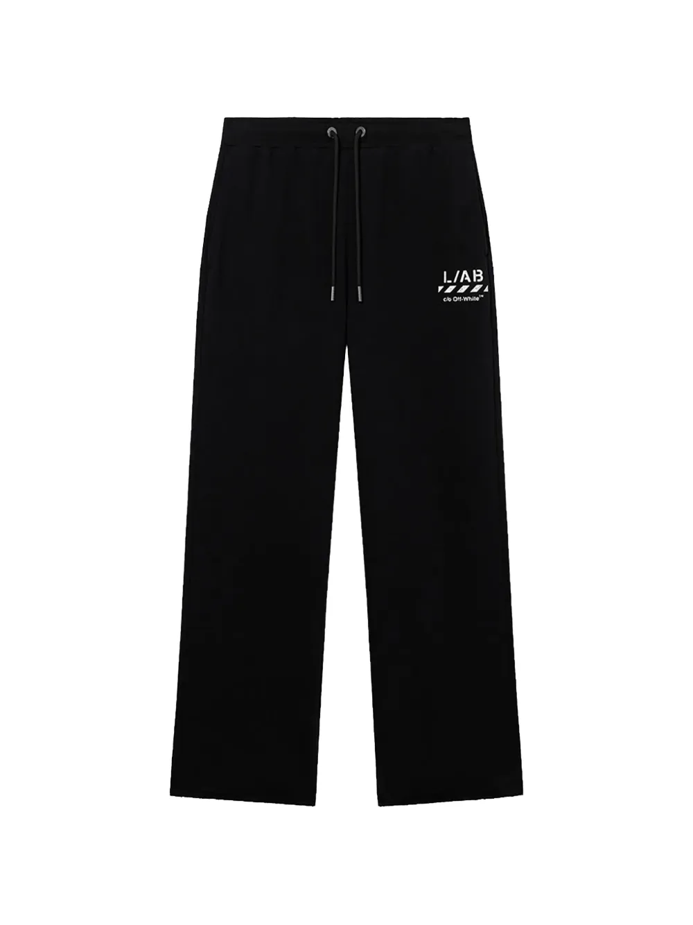 L/ab c/o Off-White Core Diagonal track pants - Nero