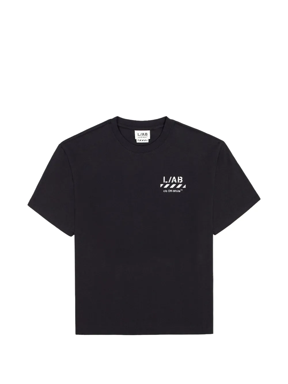 L/ab c/o Off-White Diagonal T-shirt