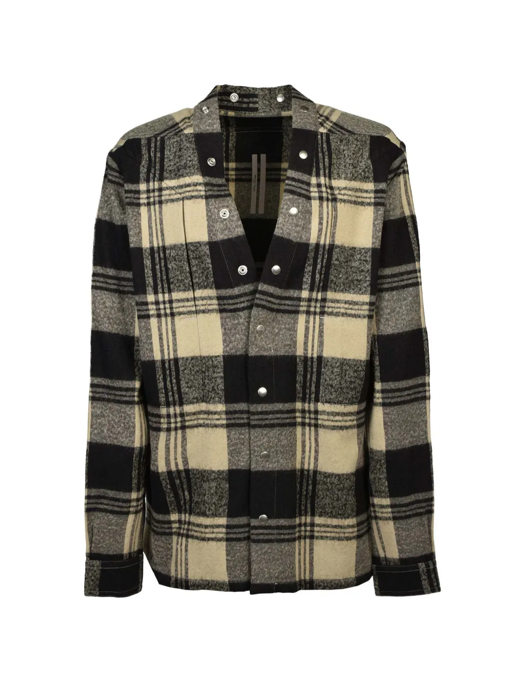 Rick Owens Larry Fogpocket V-neck shirt - Toni neutri